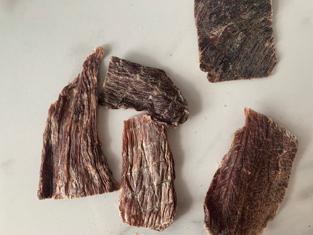 国産無添加おやつ　牛肉スライス